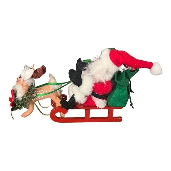 ANNALEE 2016 5” Santa’s Take Off NEW - Picture 2 of 4